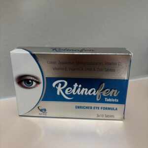 Retinafen – Comprehensive Eye Health Support for Macula & Dry Eyes (100% Halal)